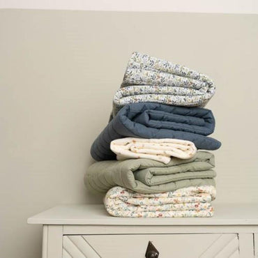 Little Dutch Couverture de lit Lg 110 x L 140 cm dark blue