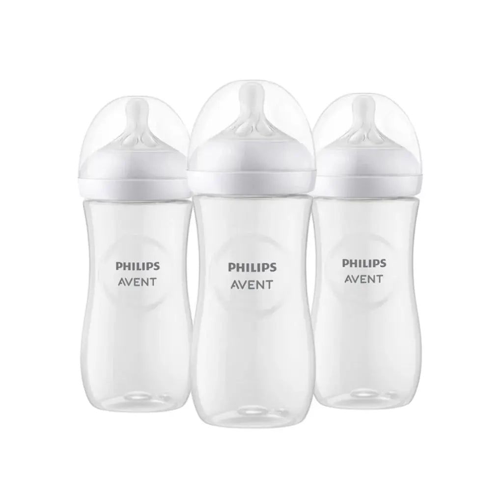Philips AVENT Biberon en verre Natural Response transparent 240 ml - 3 pièces
