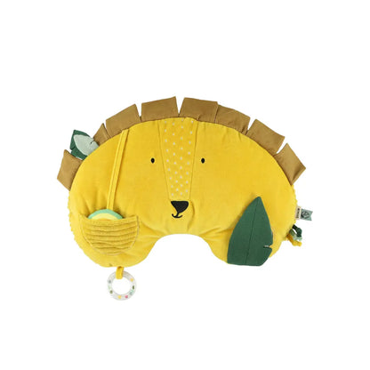 Trixie Baby Coussin Tummy time Mr. Lion jaune