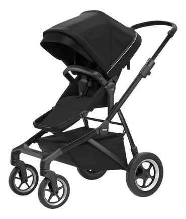 Thule 3-in-1 Kinderwagen Sleek + Voetenzak Midnight Black