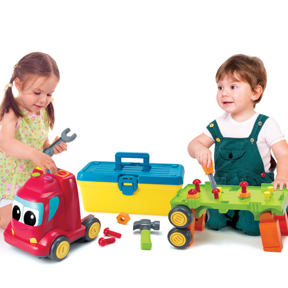Bkids Camion de construction 3-en-1 avec sons