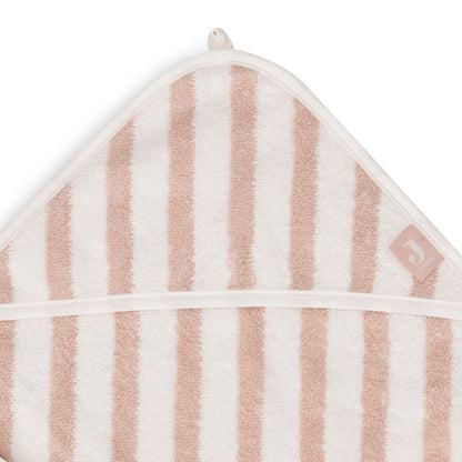 Jollein Badcape Stripe Terry Wildrose B 75 x L 75 cm
