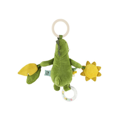 Trixie Baby Jouet d’éveil suspendu Mr. Dino vert