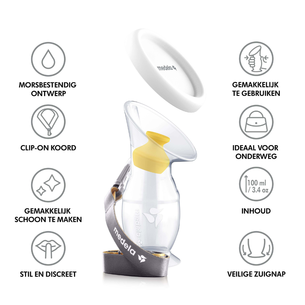 Medela Recueil-lait Silicone 100 ml