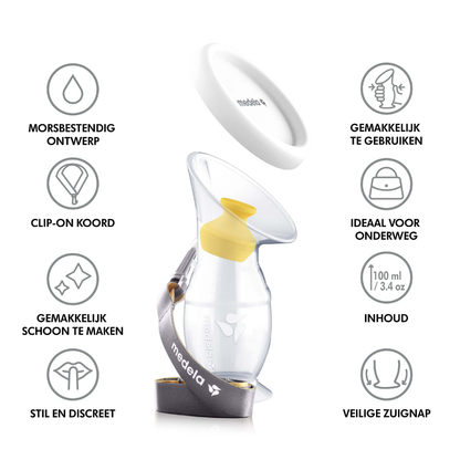 Medela Recueil-lait Silicone 100 ml
