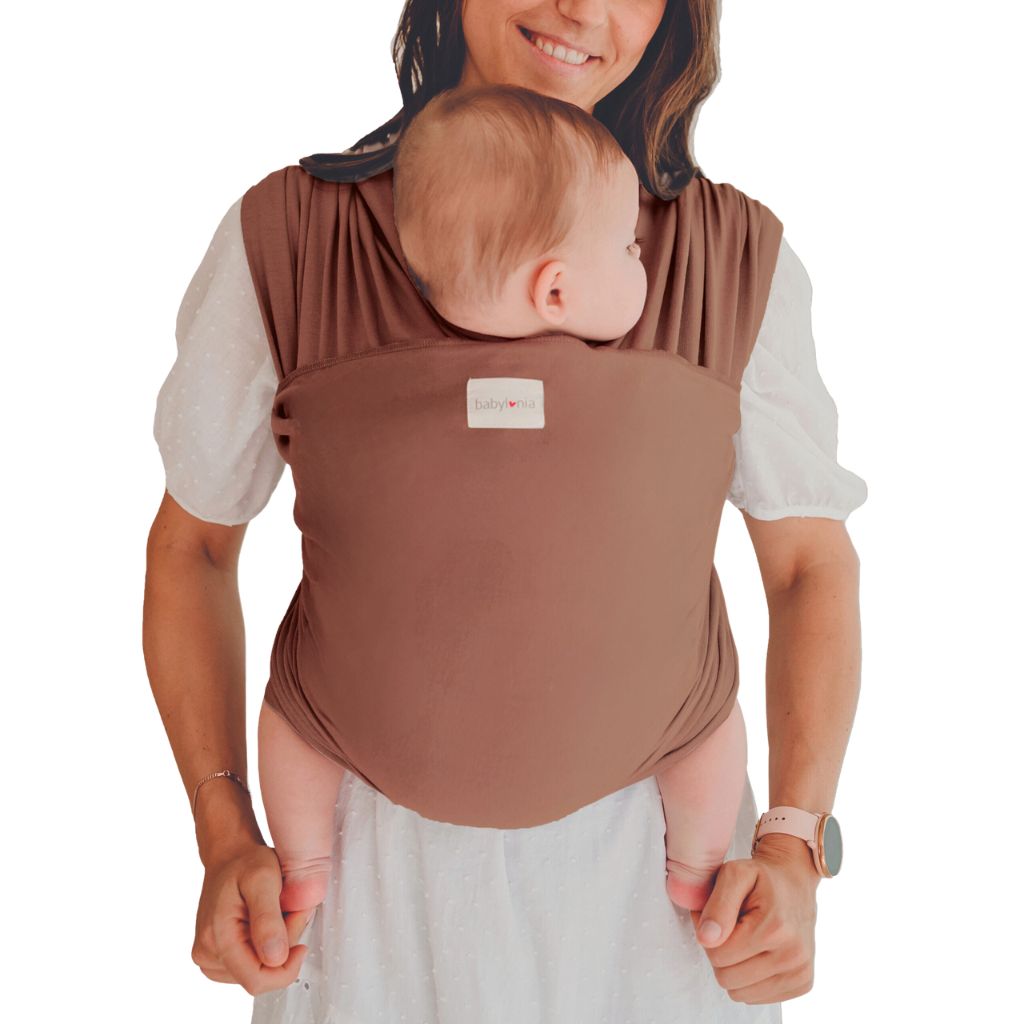 Babylonia Écharpe porte-bébé Tricot-Slen Organic Sierra Brown
