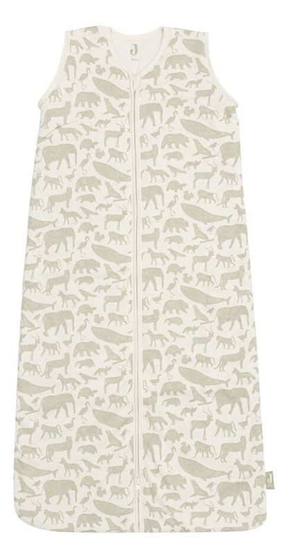 Jollein Sac de couchage d'hiver Animals Olive Green 70 cm