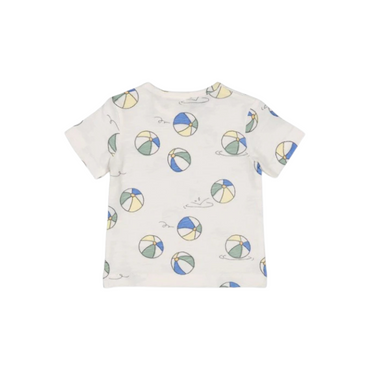 Feetje T-shirt AOP Pool Time m 86 Offwhite Jongens