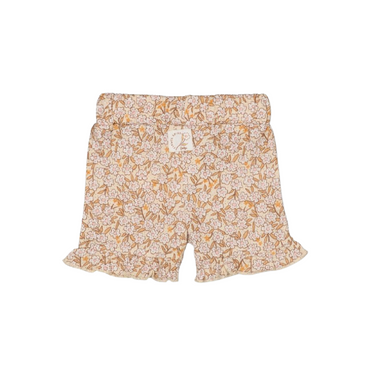Feetje Short AOP - Flower Field m 80 Cream Meisjes