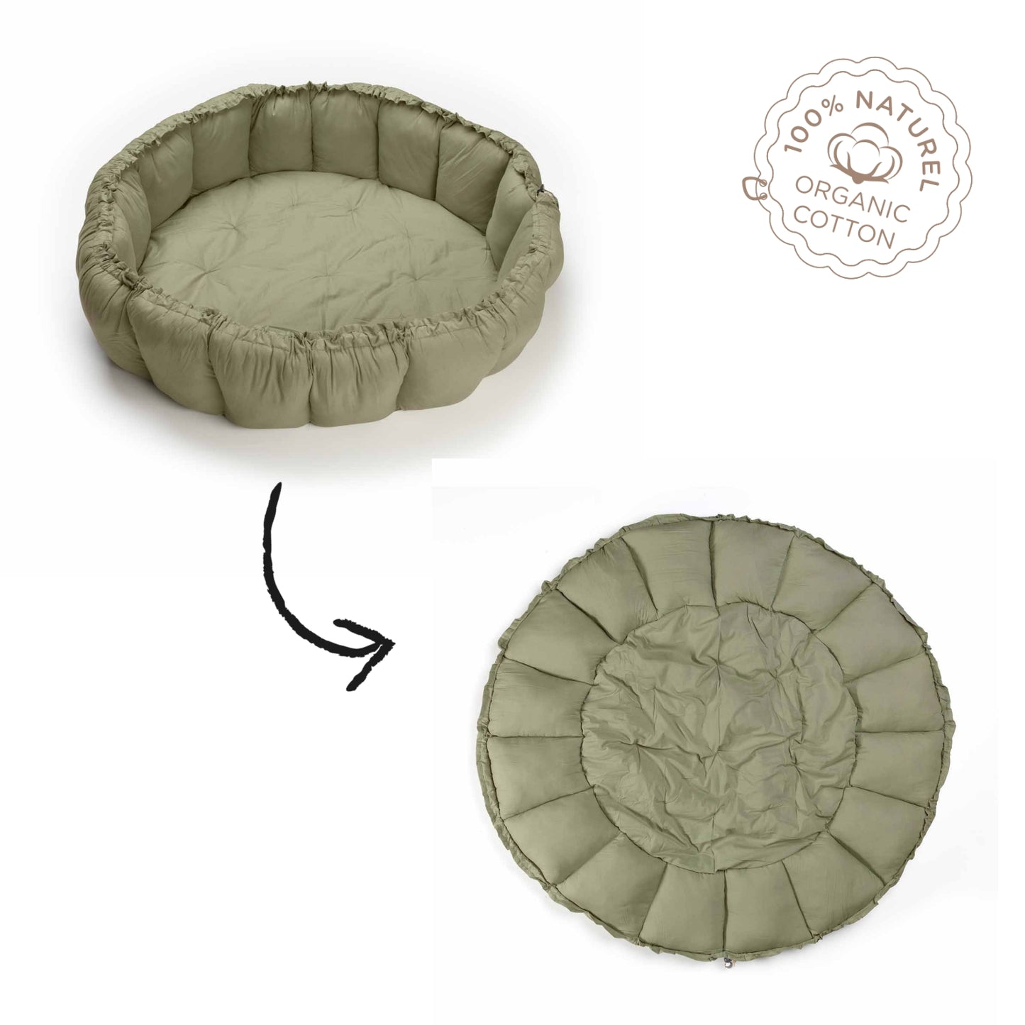 Play&Go Tapis de jeu Bloom Meadow Green