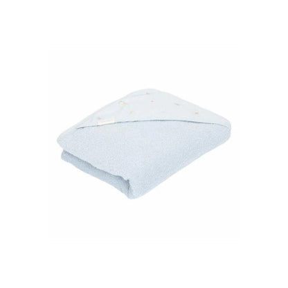 Little Dutch Cape de bain Forest Friends bleu Lg 75 x L 75 cm