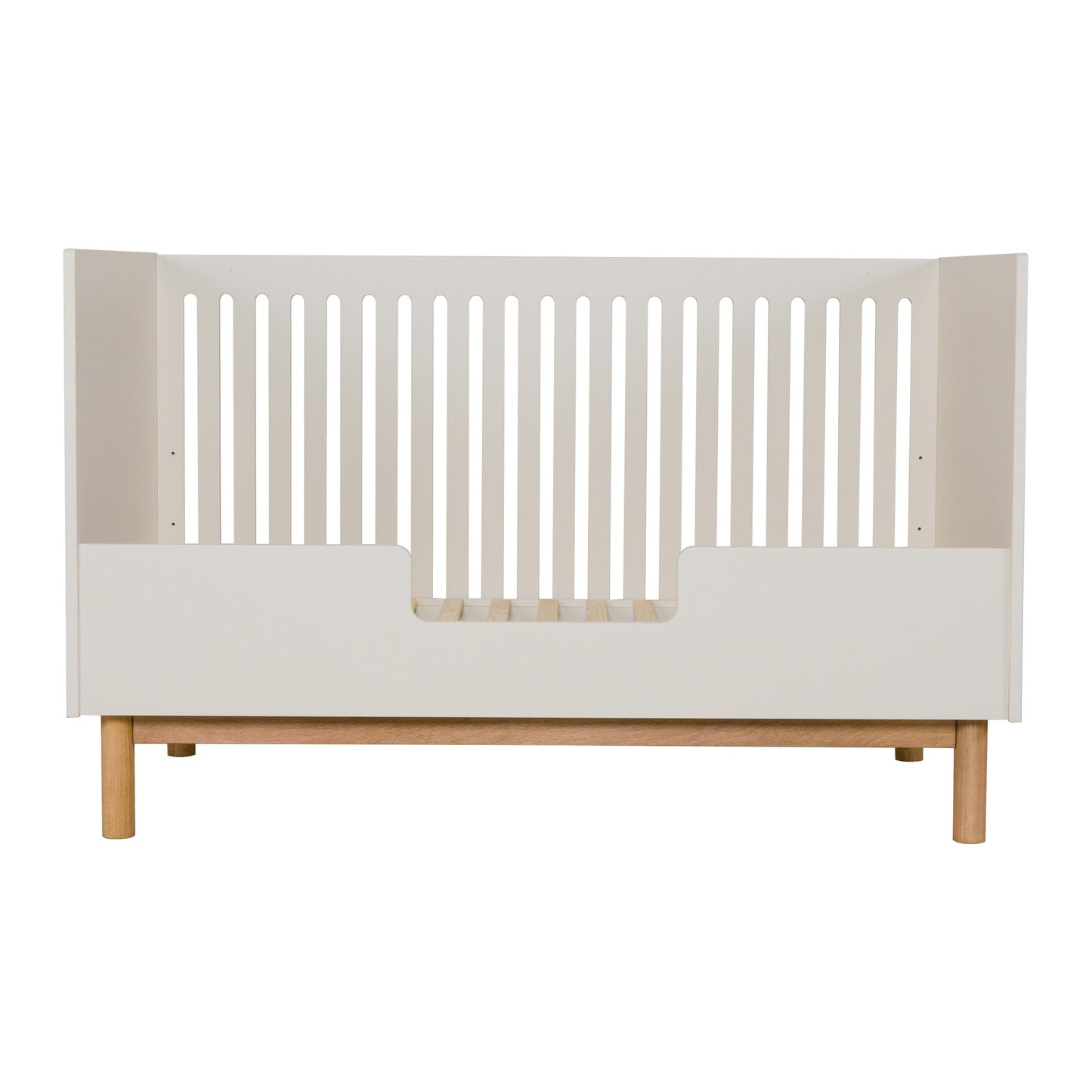 Quax 2-delige babykamer (meegroeibed L 140 x B 70 cm + commode met verlengstuk) Mood Clay