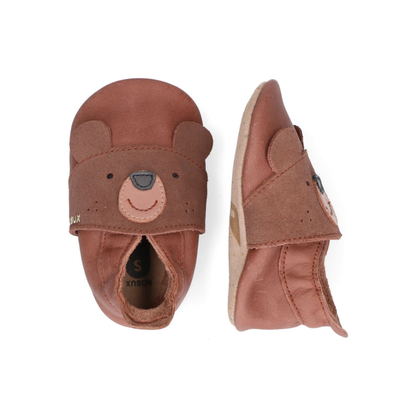Bobux Chaussons Soft Soles Papa Bear Toffee