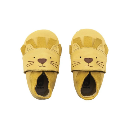 Bobux Chaussons Soft Soles Leo Maple 3-9 M