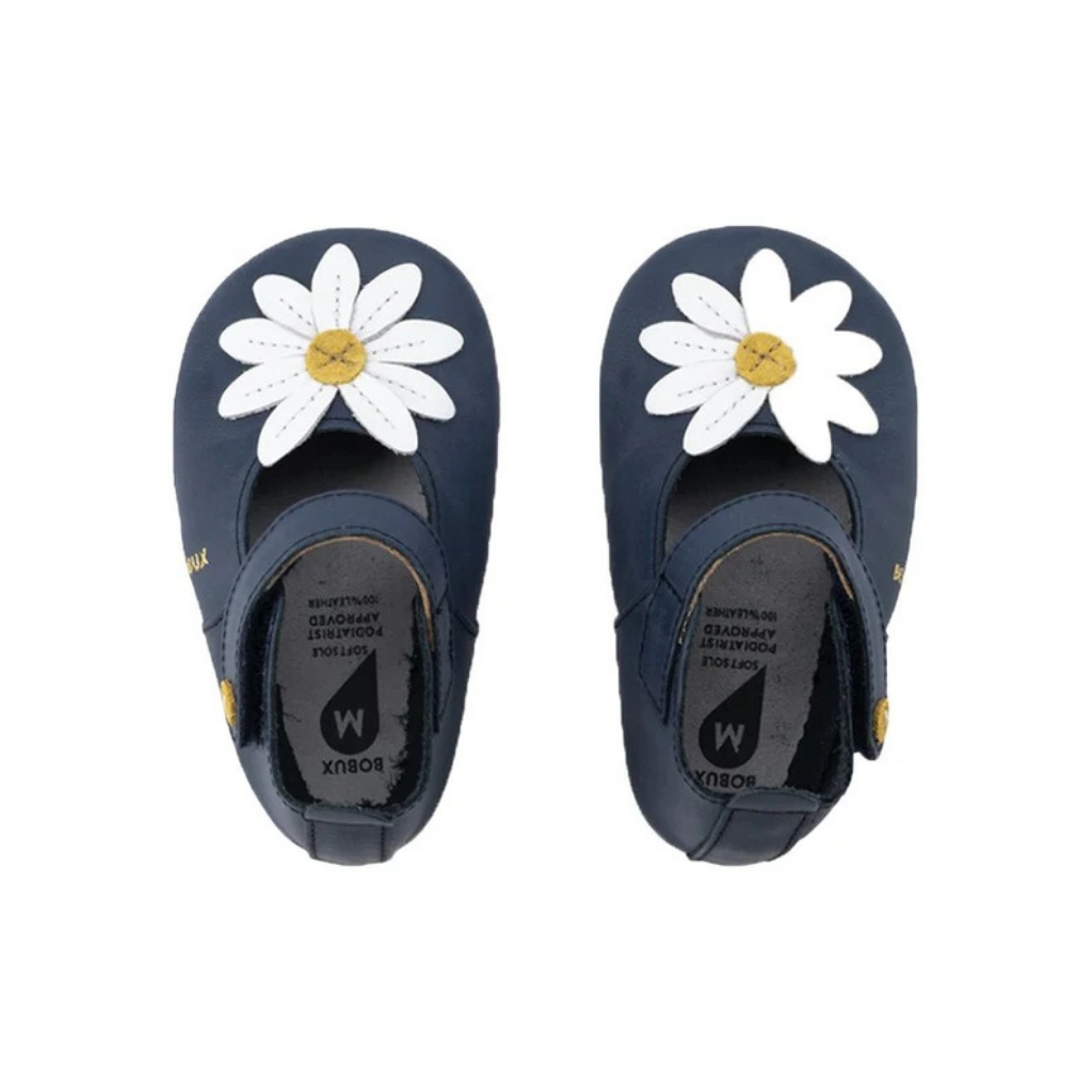 Bobux Chaussons Soft Soles Daisy Jane Bleu 3-9 M