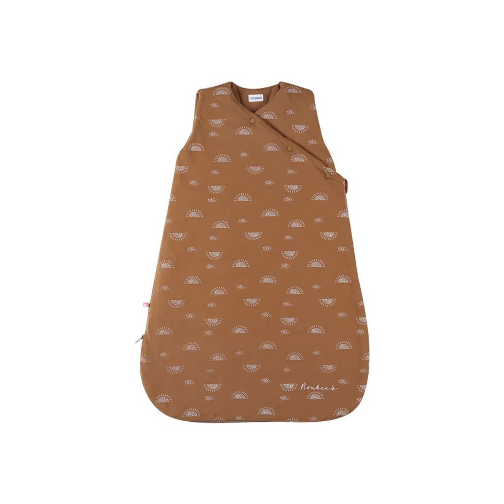 Noukie's Sac de couchage d'hiver Babou & Kendi TOG 2,0-3,5 Caramel 100 cm