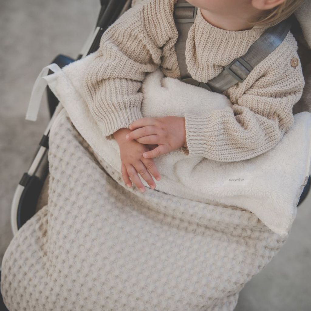 Koeka Chancelière Pour Poussette / Buggy Oslo Sand Pebble