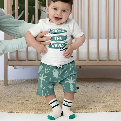 Feetje Sok-Surf's Up Club,m68-74,Offwhite,jongens