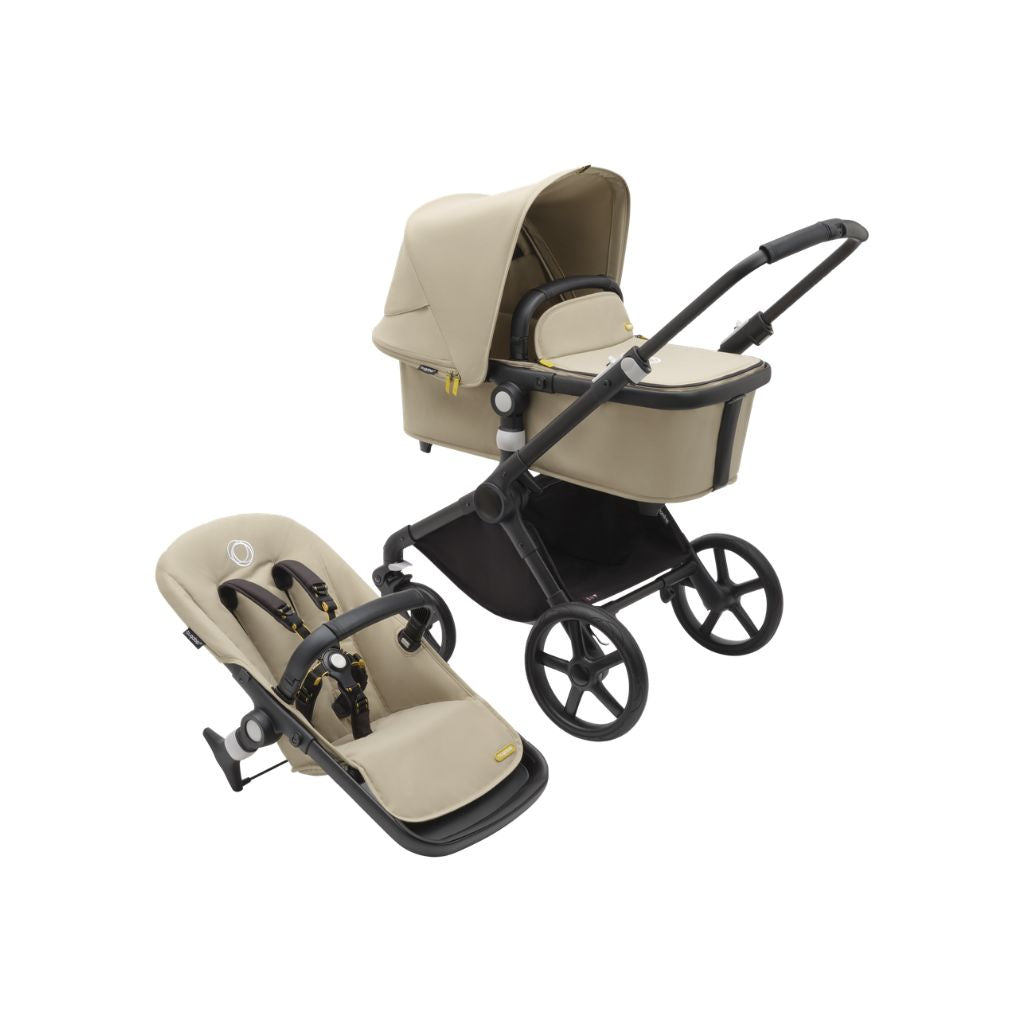 Bugaboo 2-in-1 Kinderwagen Fox Cub Black/Desert Beige