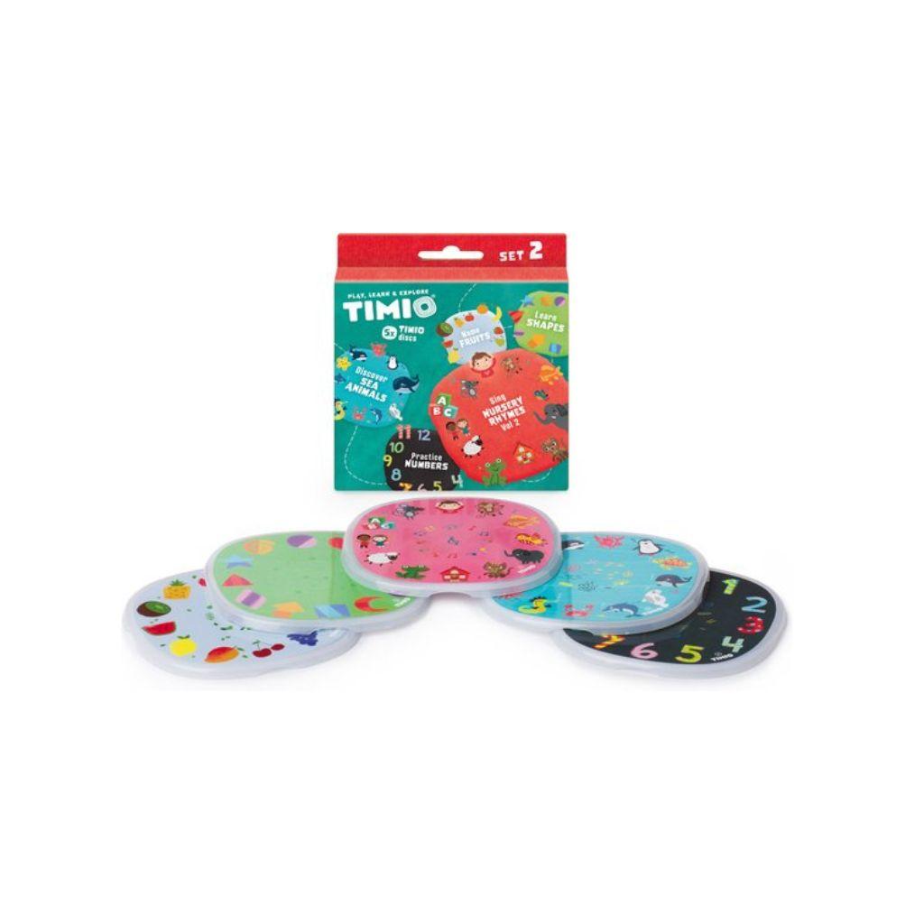 Timio Disques pour lecteur éducatif d'audio et de musique Set 2