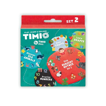 Timio Disques pour lecteur éducatif d'audio et de musique Set 2
