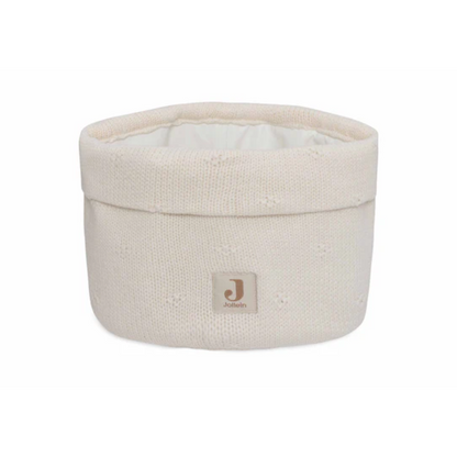 Jollein Panier de rangement Commode Cosy Knit Ivory