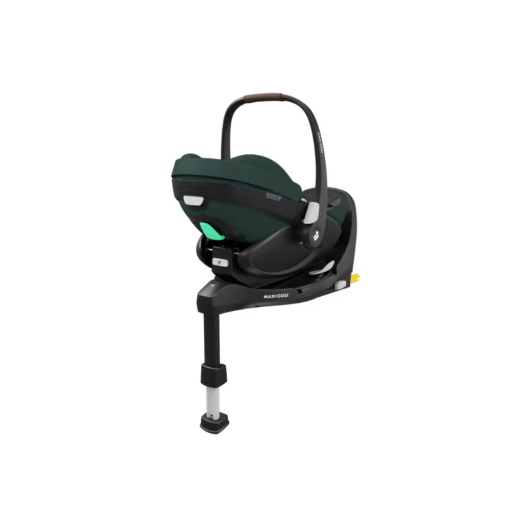 Maxi-Cosi Kinderwagen 5 in 1 Oxford Twillic Green + Sense draagmand + adapter + autostoel Pebble 360 pro 2 + basis Familyfix 360 Pro