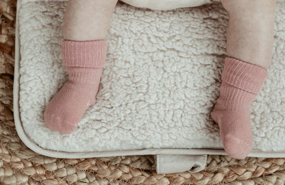 KipKep Blijf-Sokken Newborn roze 0-3 maanden