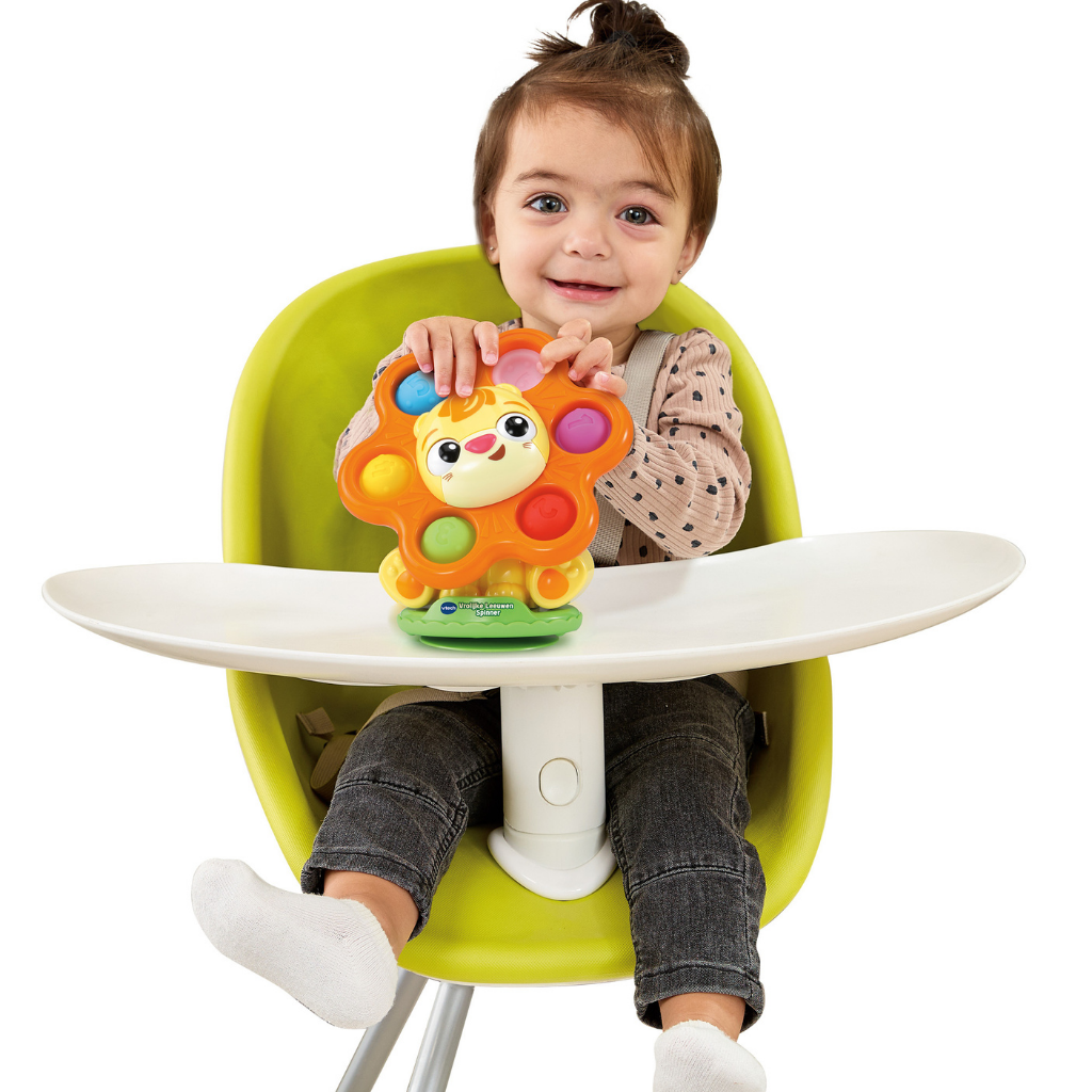VTech Activiteitenspeeltje Vrolijke Leeuwen Spinner NL