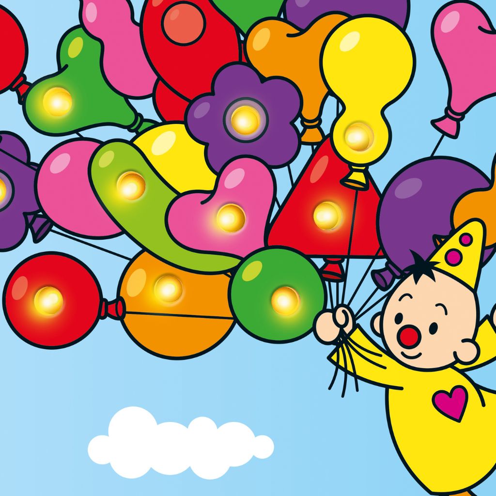 Bumba Kartonboek met flapjes en lichtjes - Omdat ik je lief vind...