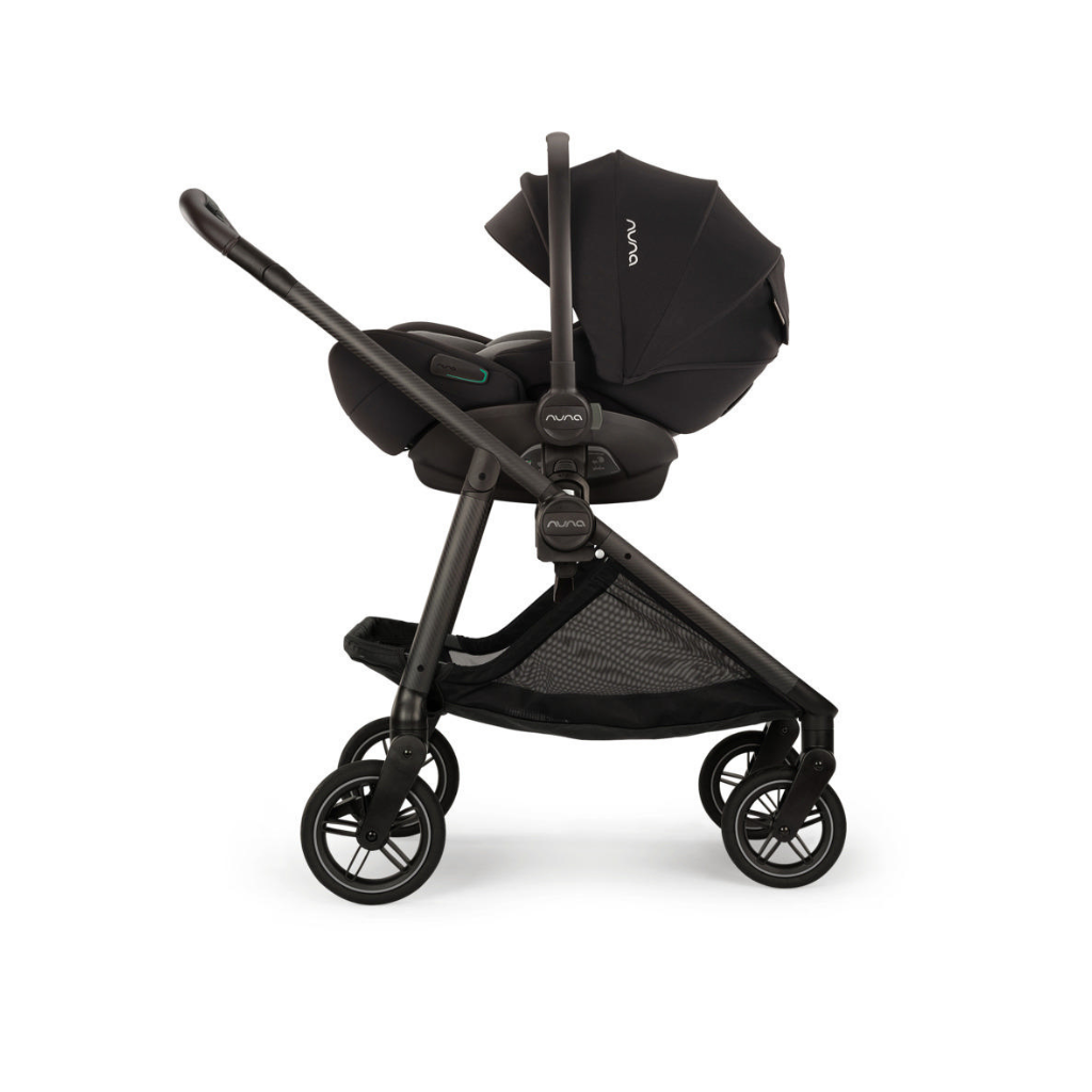 Nuna Draagbare autostoel ARRA™ Flex Groep 0+ Caviar leer Chocolate