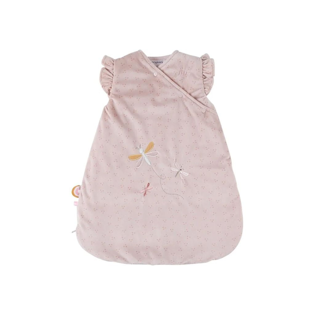 Noukie's Sac de couchage d'hiver Popsie, Gigi & Louli TOG 2,0-3,5 Powder Pink 50 cm