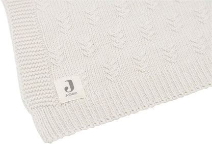 Jollein Deken voor bed Grain Knit Oatmeal