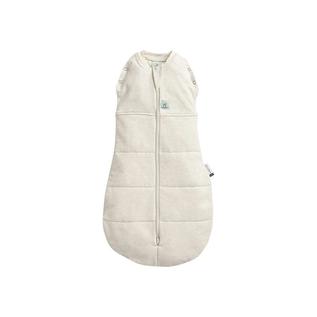 Ergopouch Sac d'emmaillotage / Sac de couchage d'hiver Cocoon TOG 2,5 Oatmeal Marle 80 cm