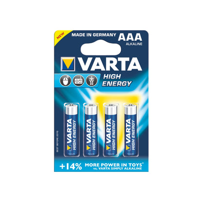 Varta Piles 1,5 Volt AAA - 4 pack