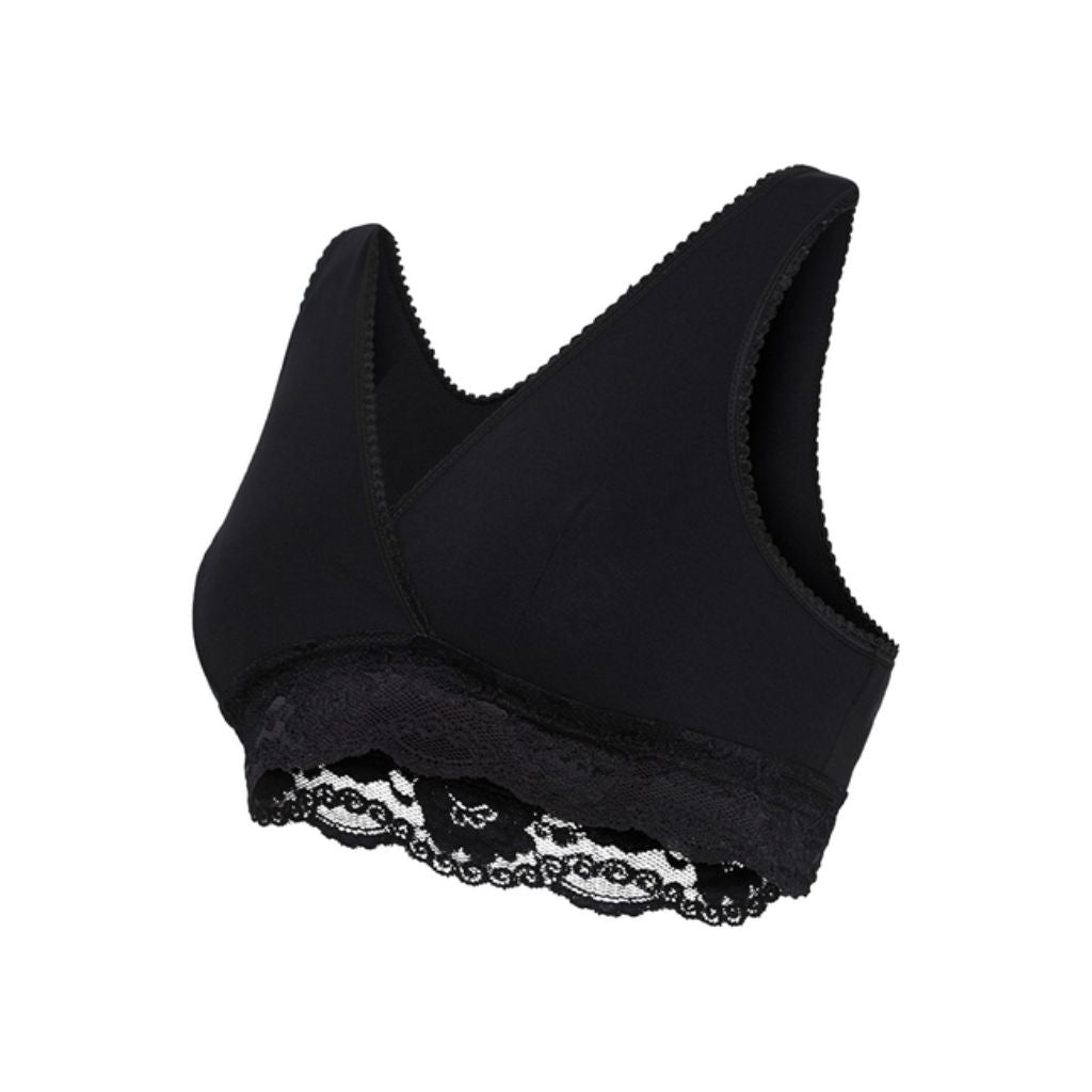 Carriwell Soutien-gorge de nuit et d'allaitement Crossover Black