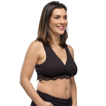 Carriwell Soutien-gorge de nuit et d'allaitement Crossover Black