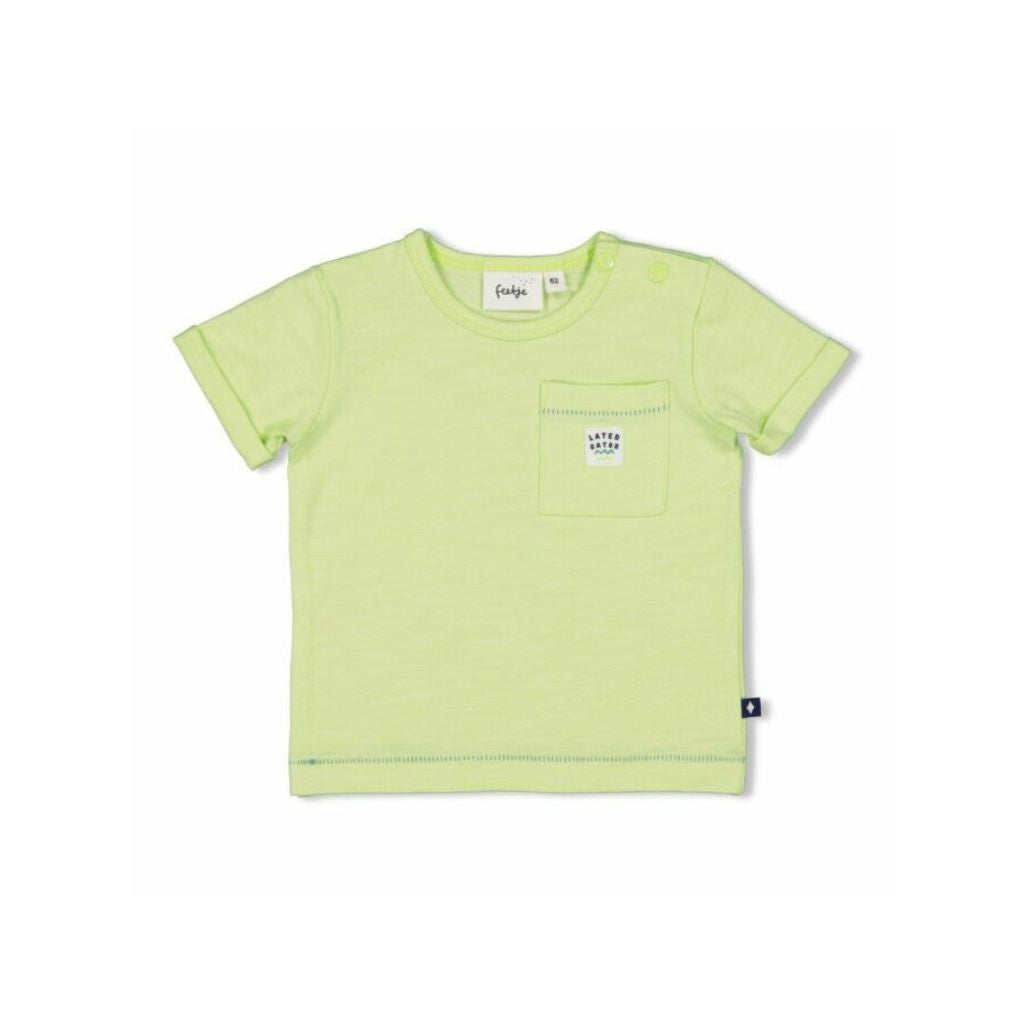 Feetje T-shirt Later Gator M62 Lime Jongens