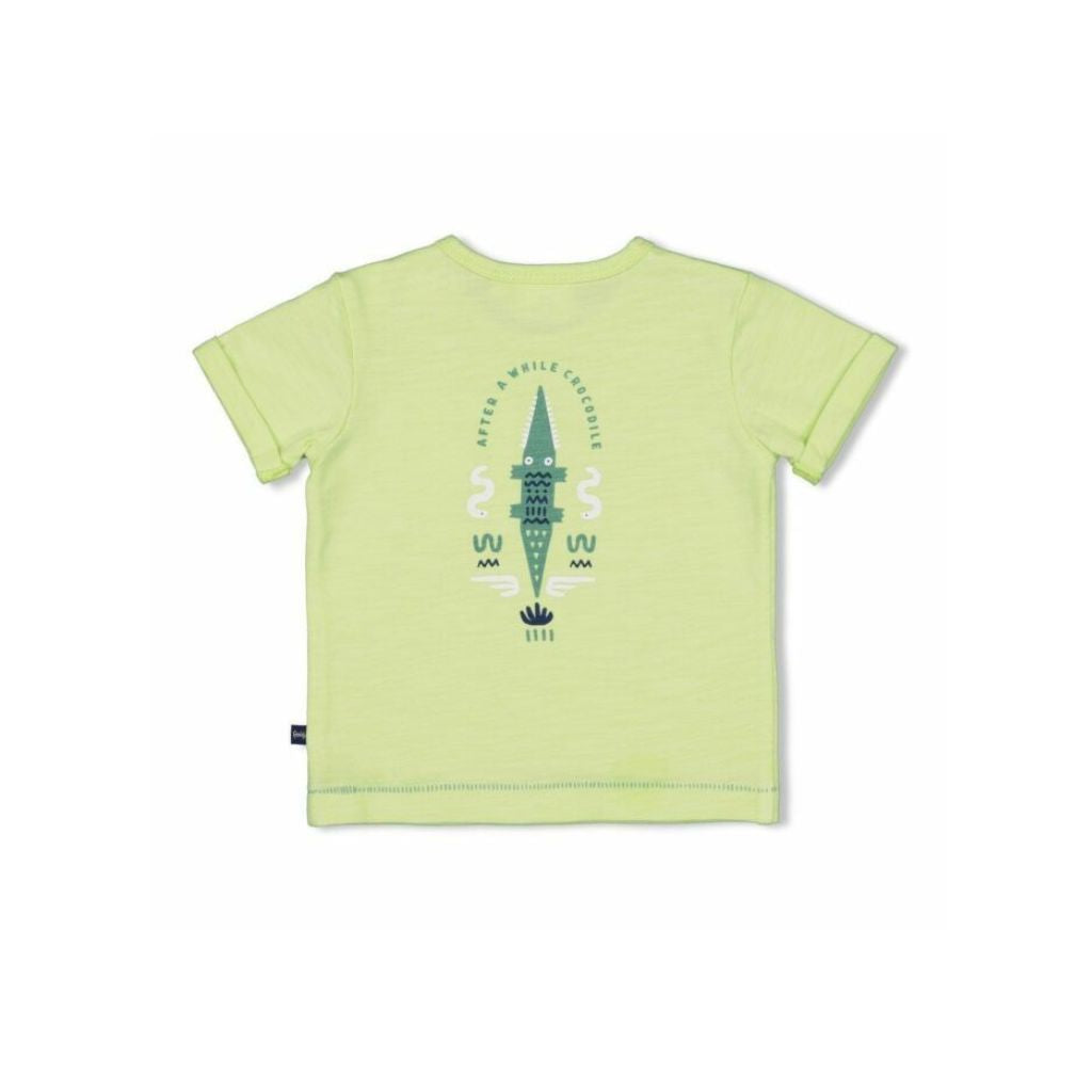 Feetje T-shirt Later Gator M68 Lime Jongens