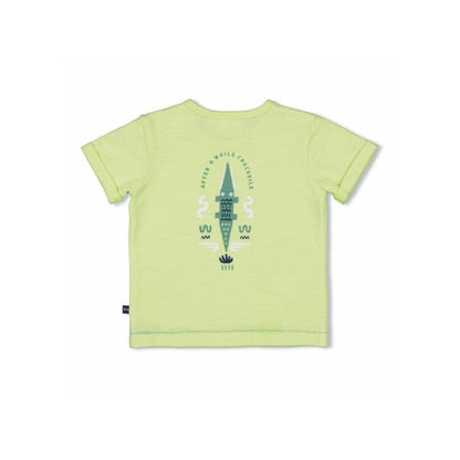 Feetje T-shirt Later Gator M68 Lime Jongens