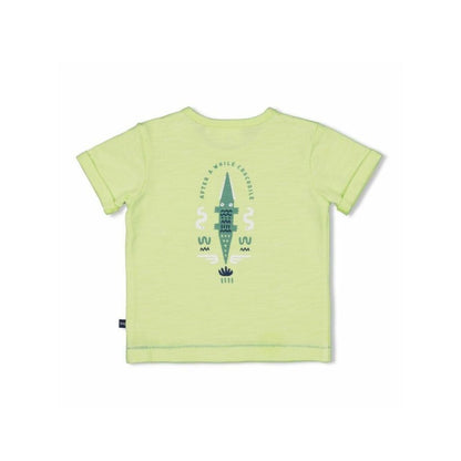Feetje T-shirt Later Gator M56 Lime Jongens