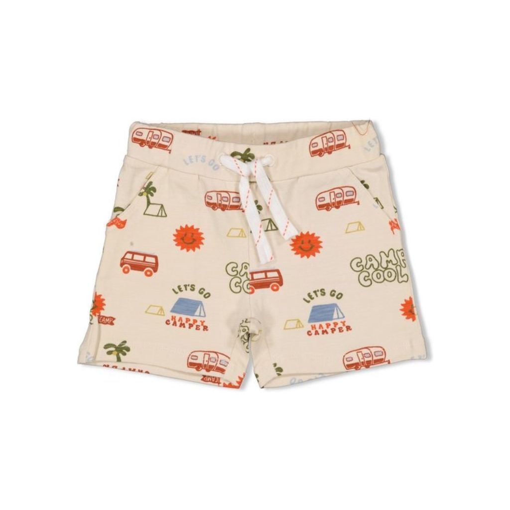 Feetje Short AOP Camp Cool M62 offwhite Jongens
