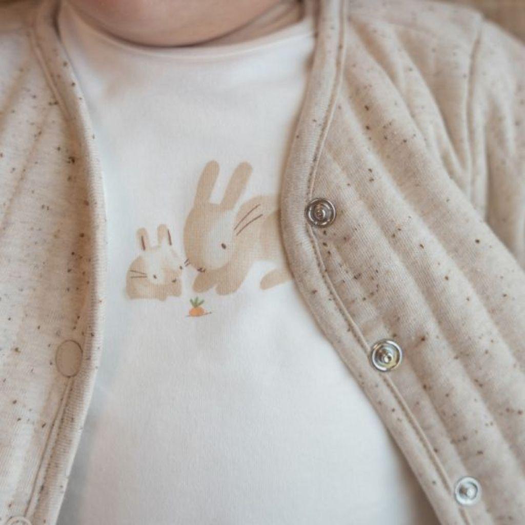 Little Dutch T-shirt met lange mouwen Baby Bunny
