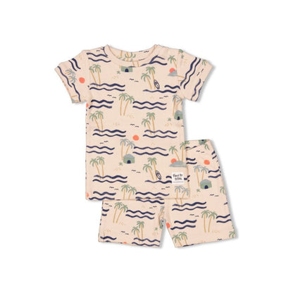 Feetje Feetje pyjama m74 zand jongens