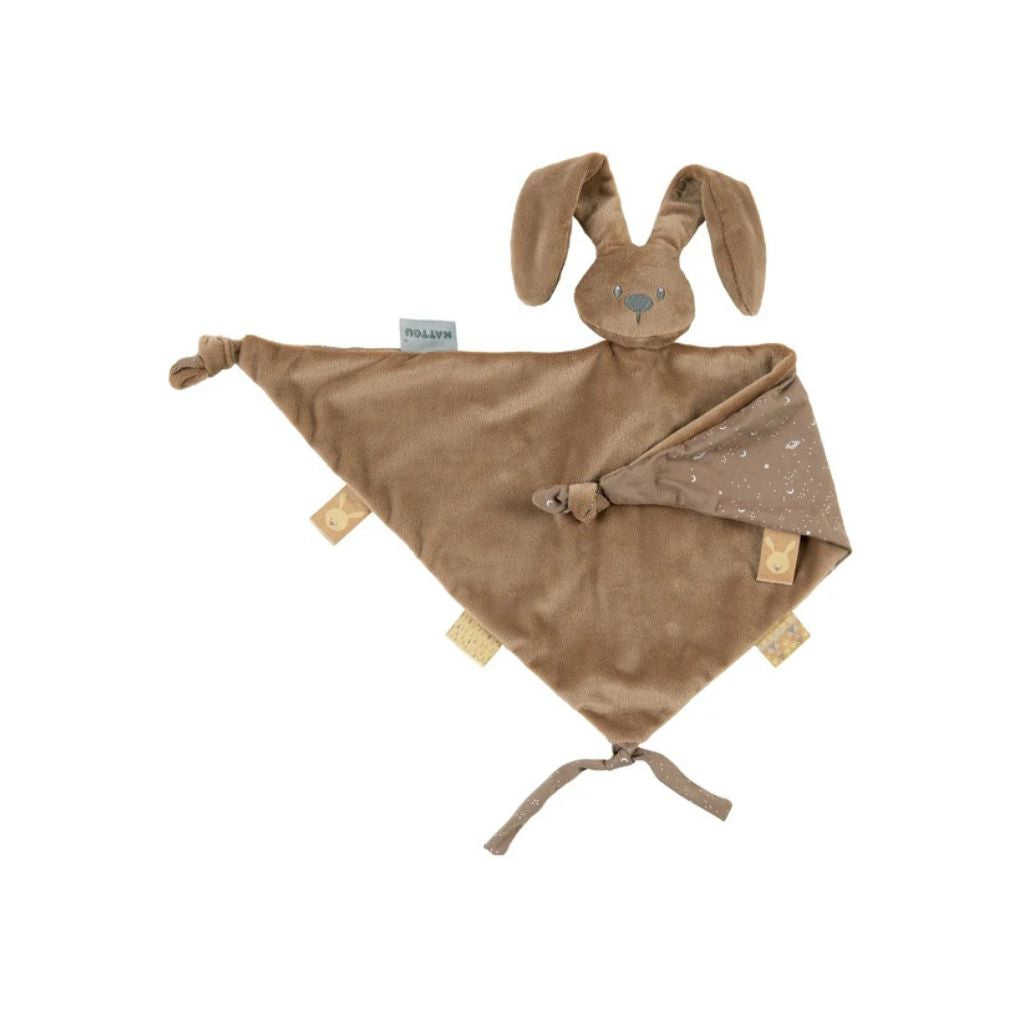 Nattou Knuffeldoekje XL Lapidou Mokka