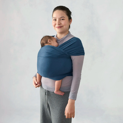 ERGObaby Écharpe porte-bébé Aura Knit Twilight Navy