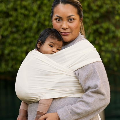 ERGObaby Écharpe porte-bébé Aura Knit Cream
