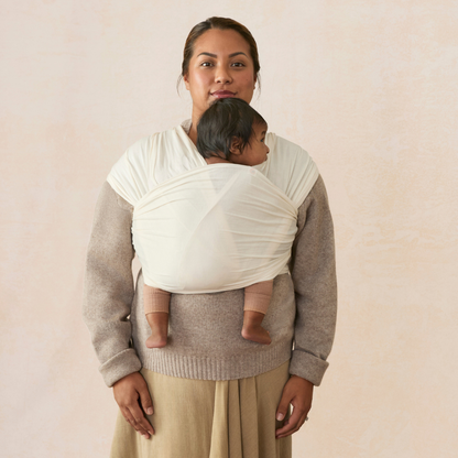 ERGObaby Écharpe porte-bébé Aura Knit Cream