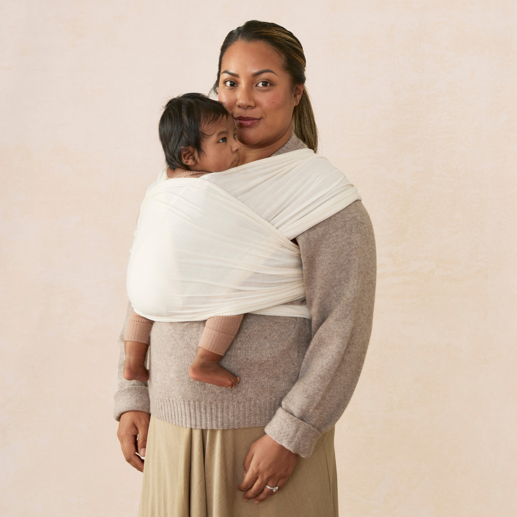 ERGObaby Écharpe porte-bébé Aura Knit Cream