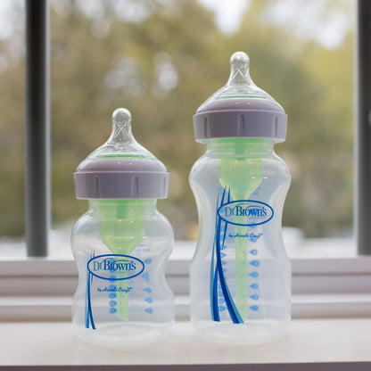 Dr. Brown's Set de démarrage Options+ Anti-Colic Biberon à col large - 12 pièces